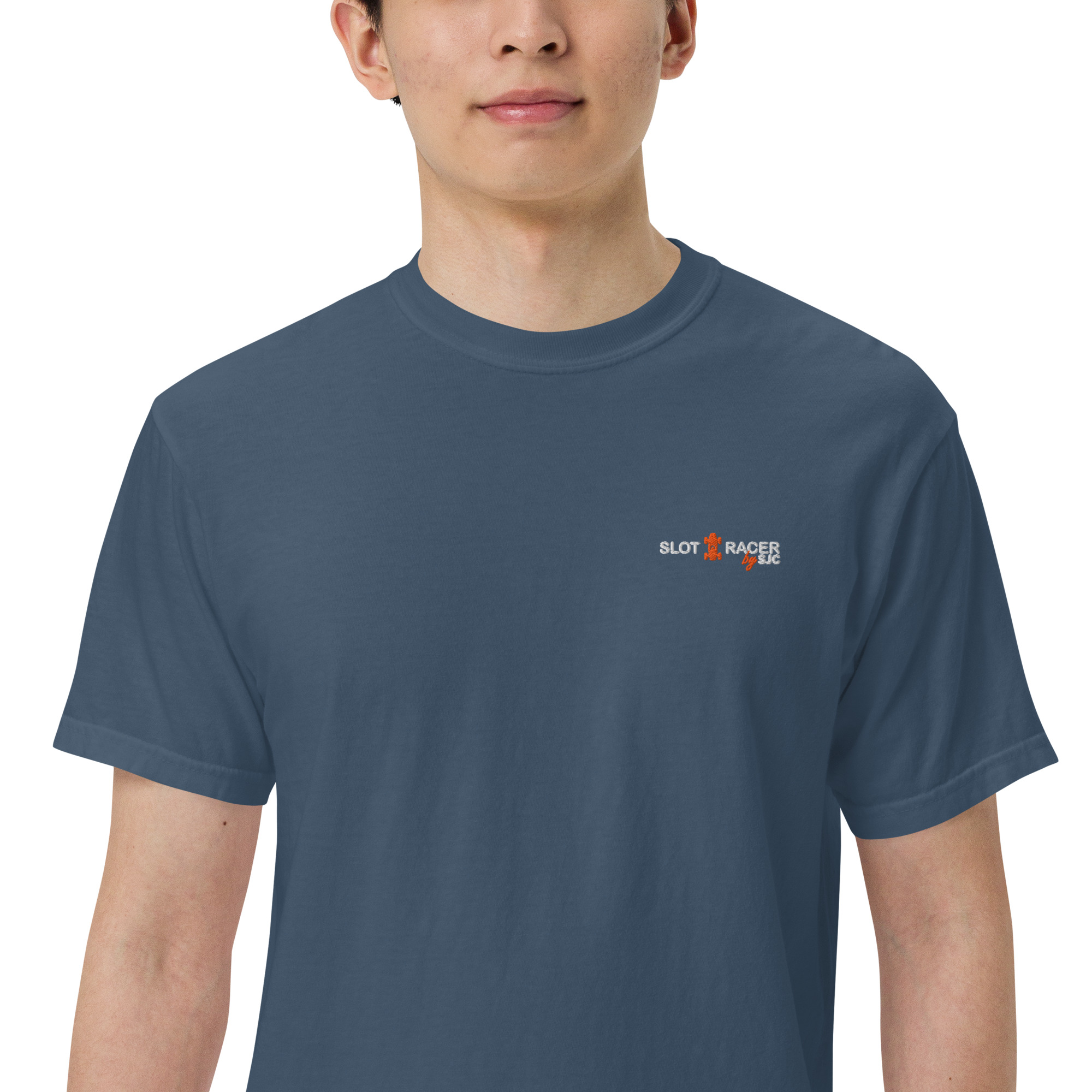 unisex garment dyed heavyweight t shirt midnight zoomed in 6a76446b8d7cf.jpg