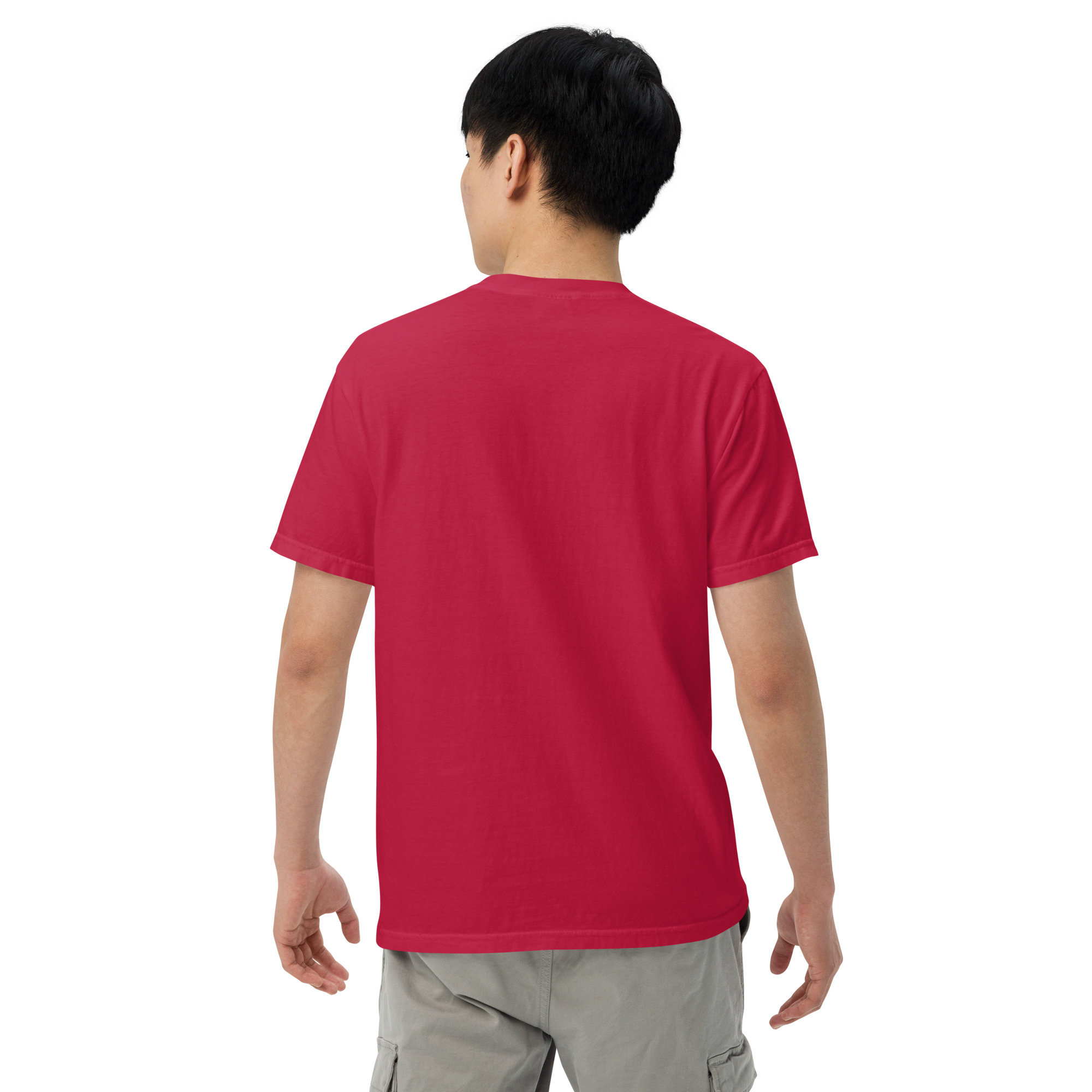 unisex garment dyed heavyweight t shirt red back 6a76446b7722b.jpg