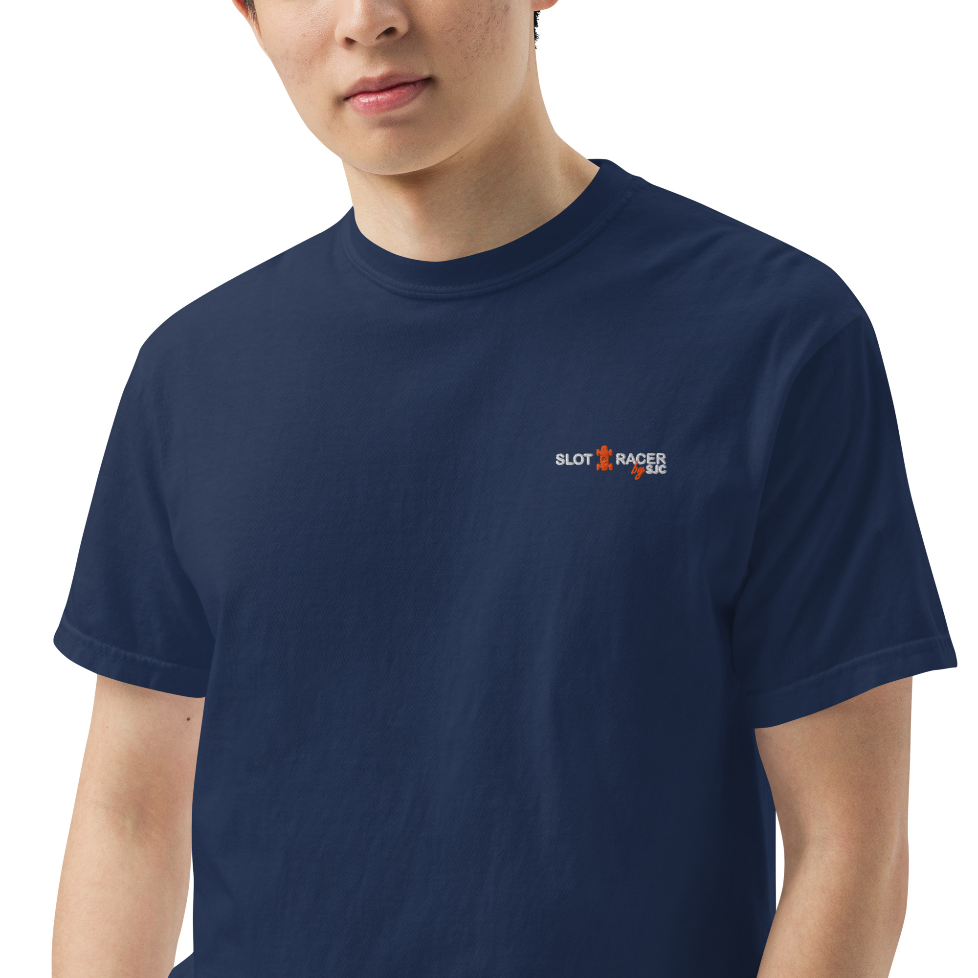unisex garment dyed heavyweight t shirt true navy zoomed in 3 6a76446b72db5.jpg