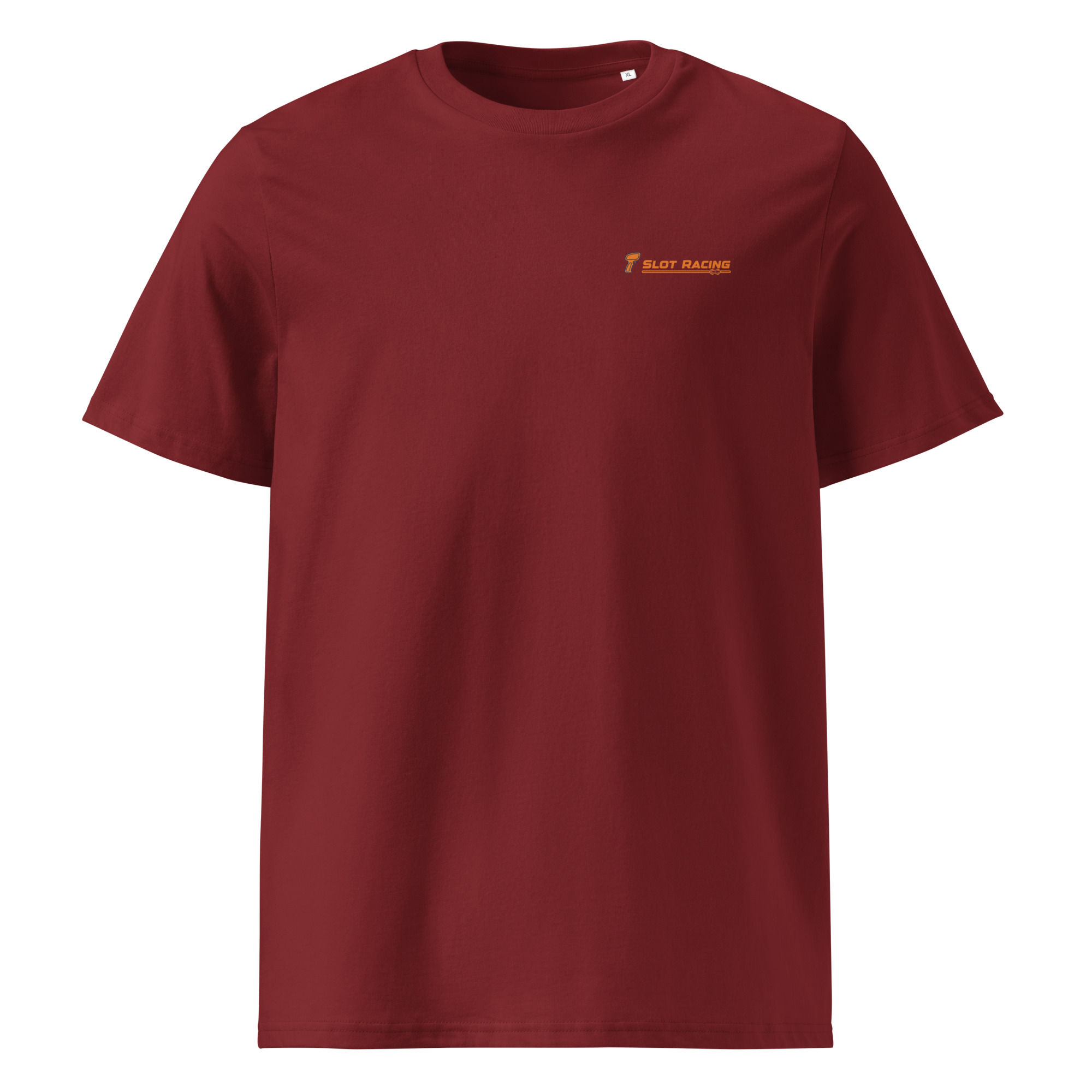 unisex organic cotton creator 2.0 t shirt burgundy front 6a78aac746081 1.jpg