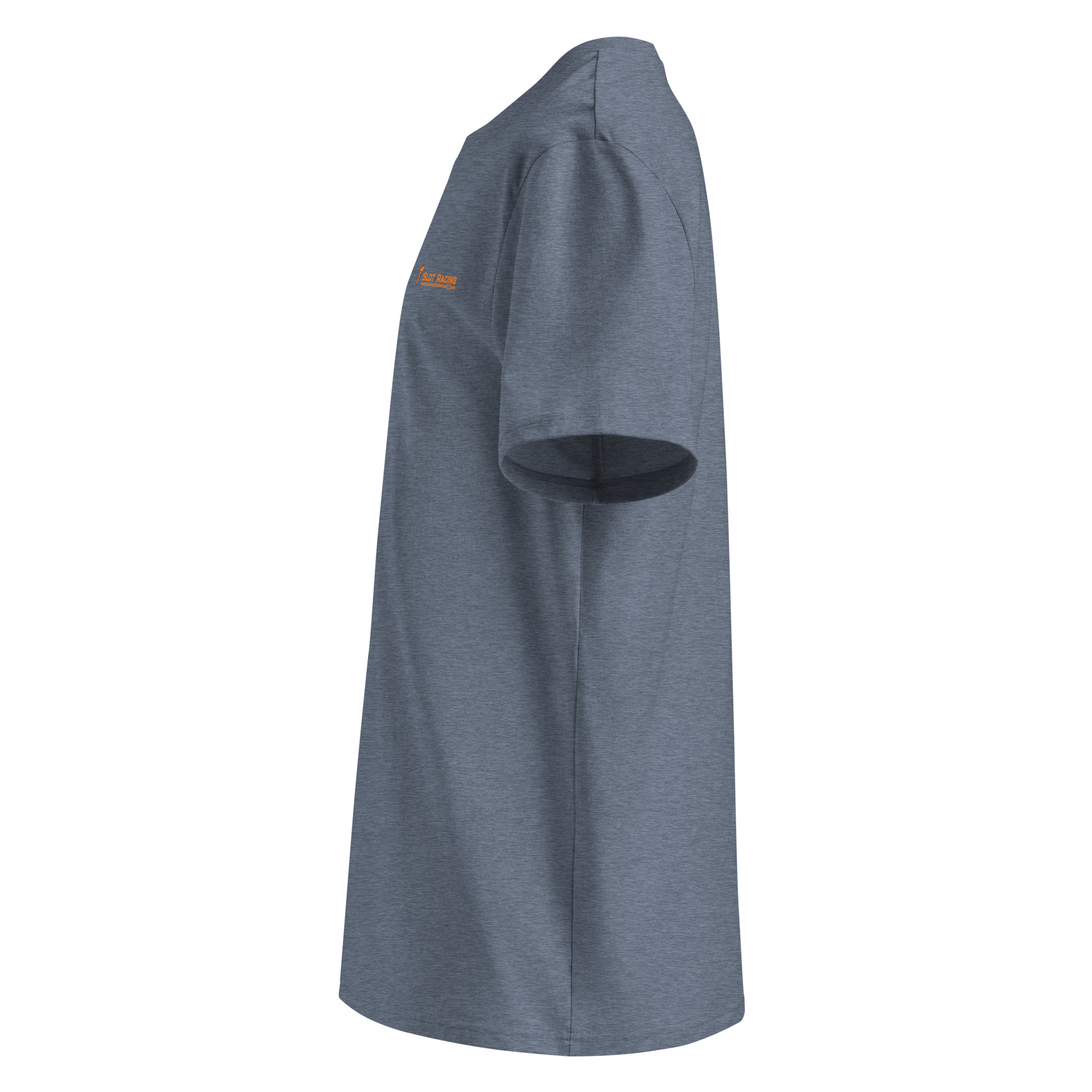 unisex organic cotton creator 2.0 t shirt dark heather blue left 6a78aac746de8.jpg