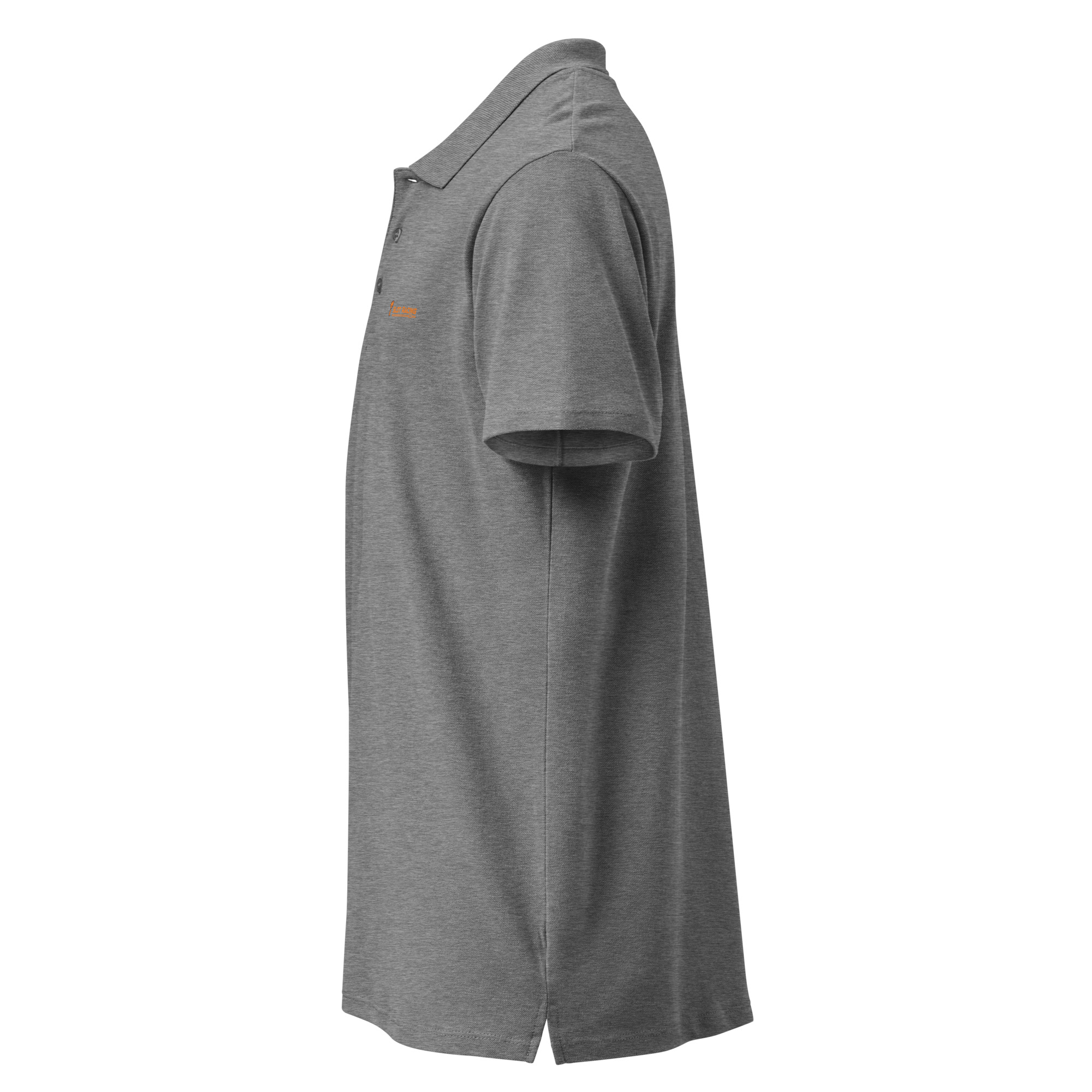 unisex premium pique polo shirt grey melange left 6a78b0908c6ad.jpg
